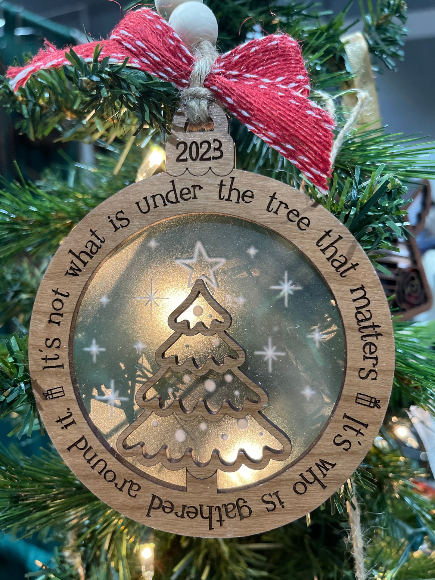 Gathered Around Ornament