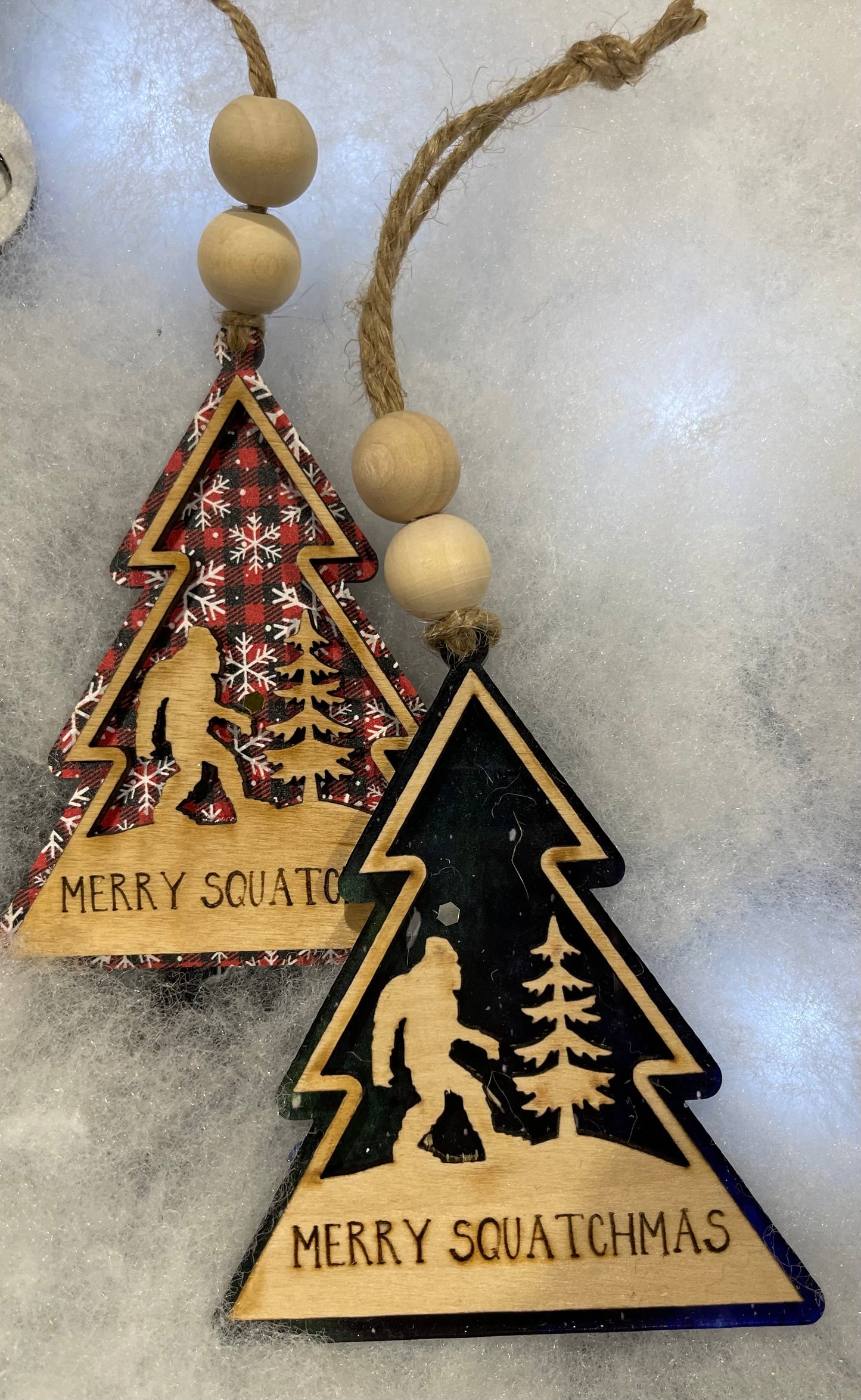 Merry Squatchmas Ornament