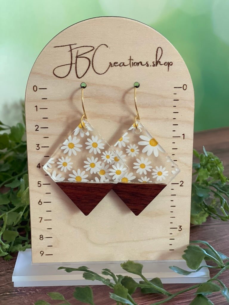 Daisy Diamond Earrings
