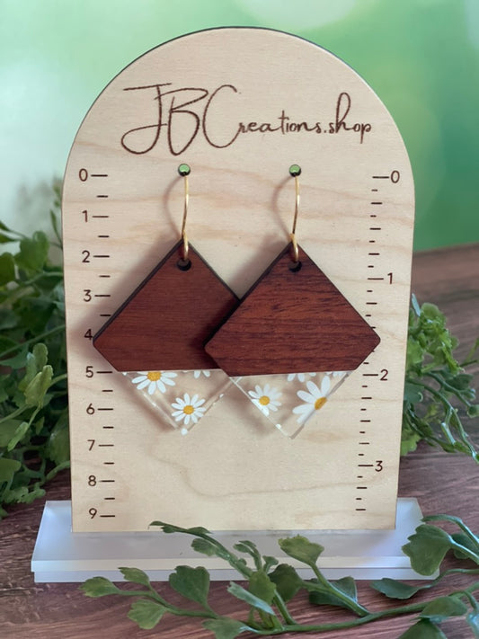 Daisy Diamond Earrings