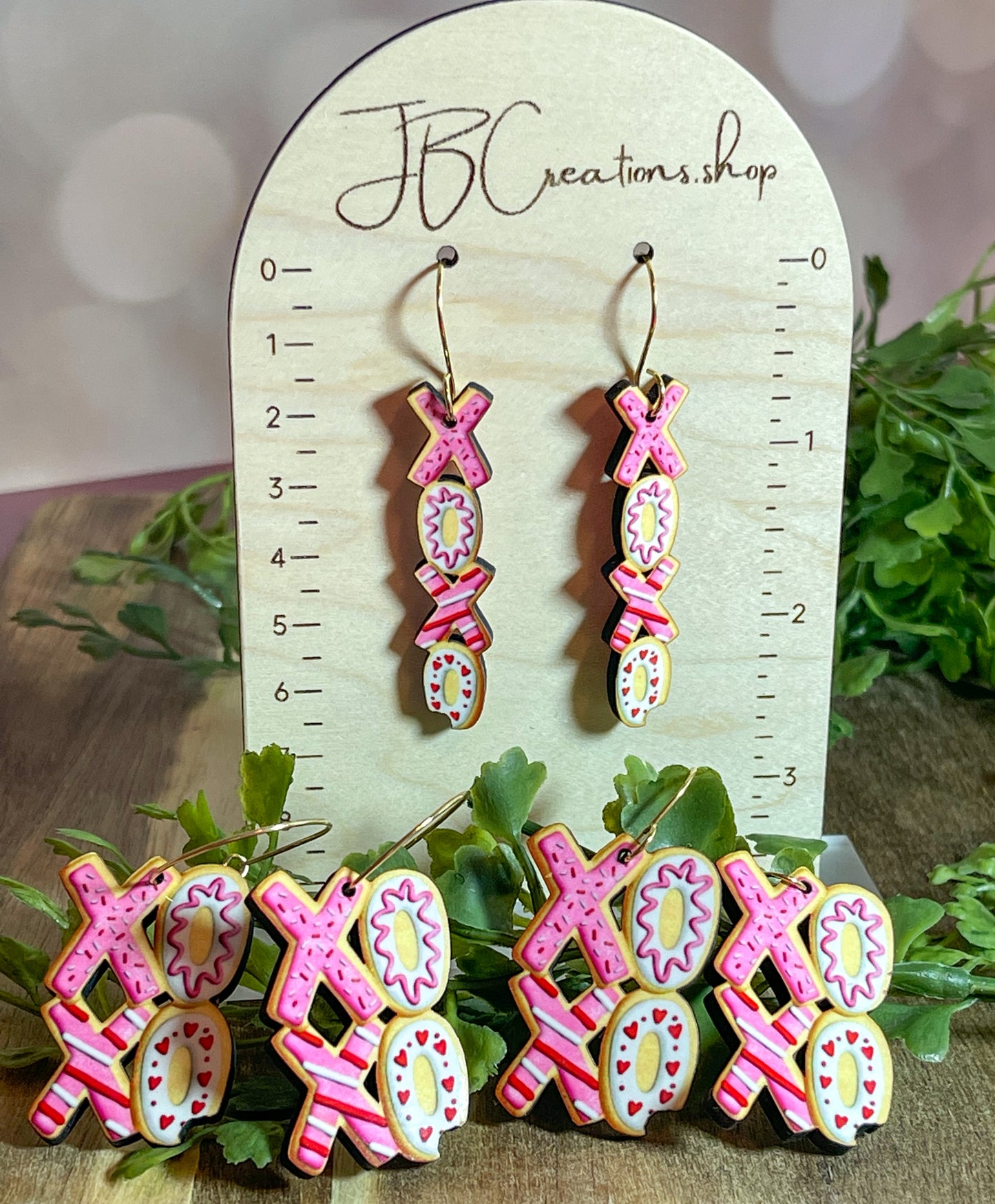 XOXO Dangle Earrings