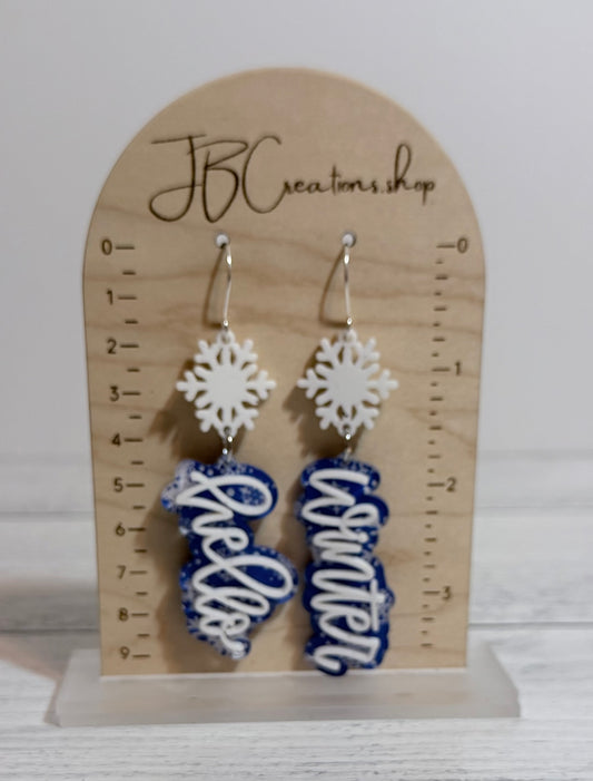 Hello Winter Earrings