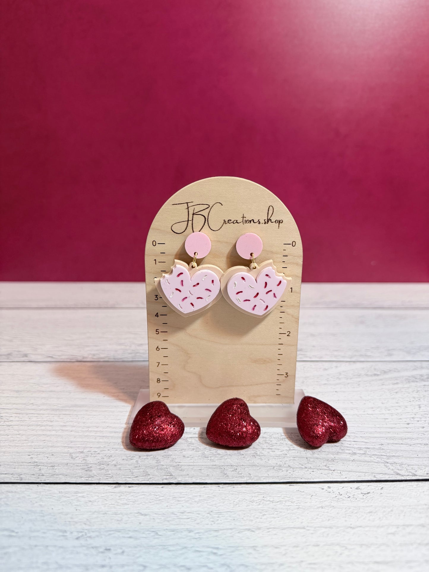 Valentine Cookie Earrings